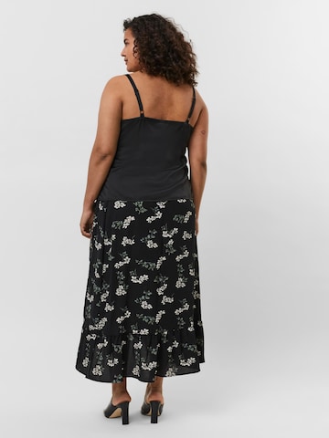 Vero Moda Curve Blusentop 'Ynika' in Schwarz