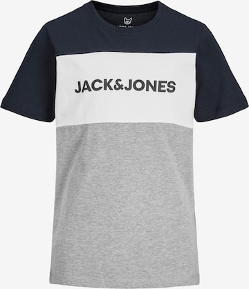 Jack & Jones Junior - Camiseta en gris: frente