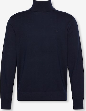 Calvin Klein Свитер в Синий: спереди