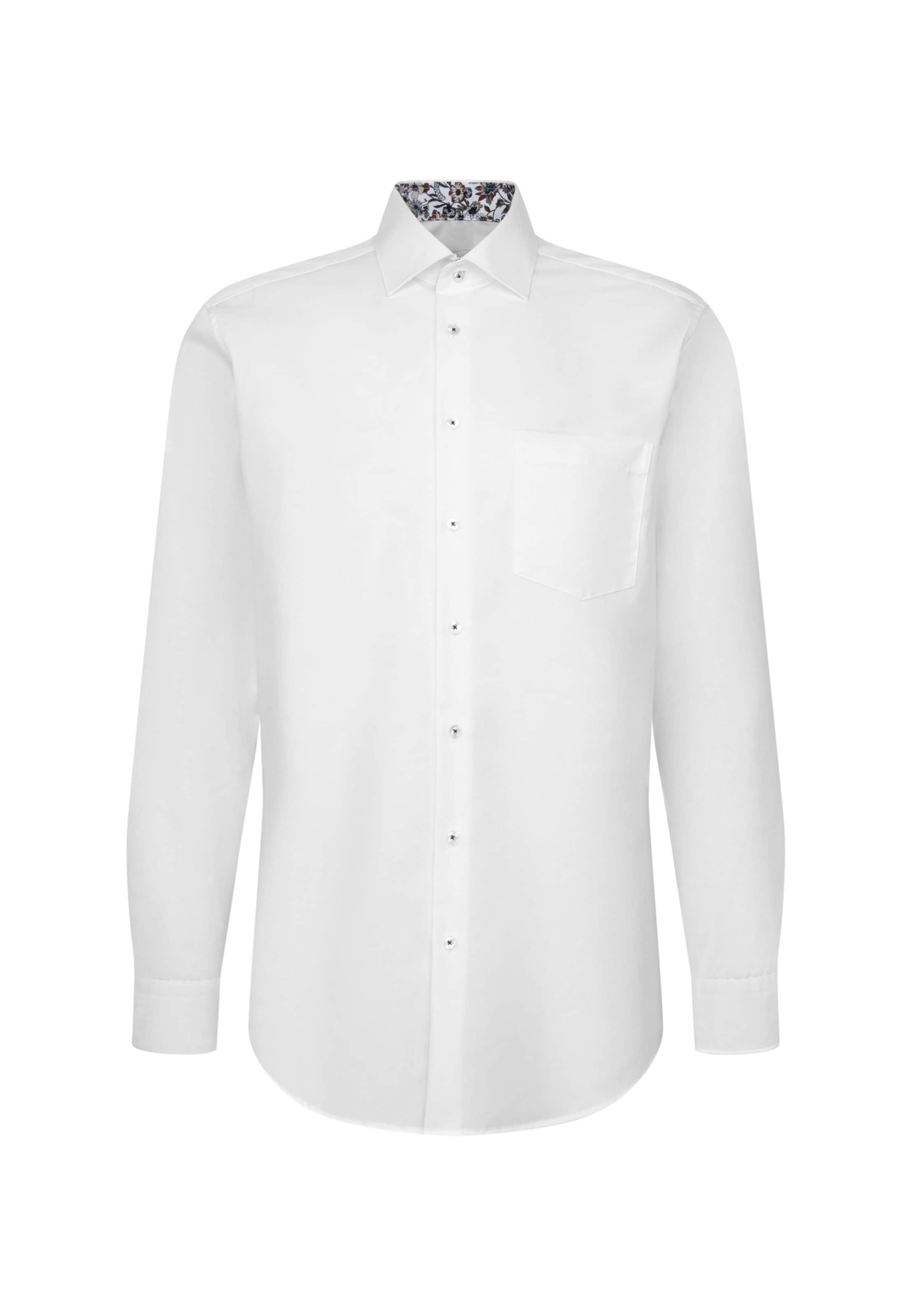 SEIDENSTICKER Chemise business 'SMART ESSENTIALS' en blanc, Vue avec produit