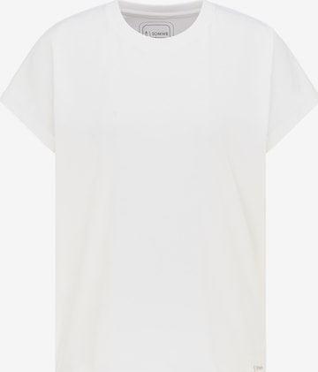 SOMWR Shirt 'VACANT ' in White: front