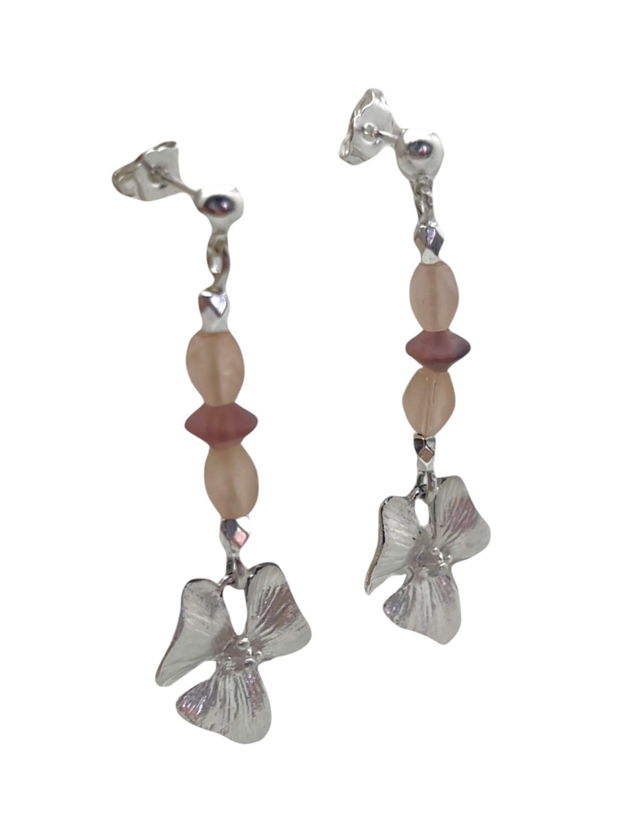 Gloria Mago Earrings 'Romantic' in Pink