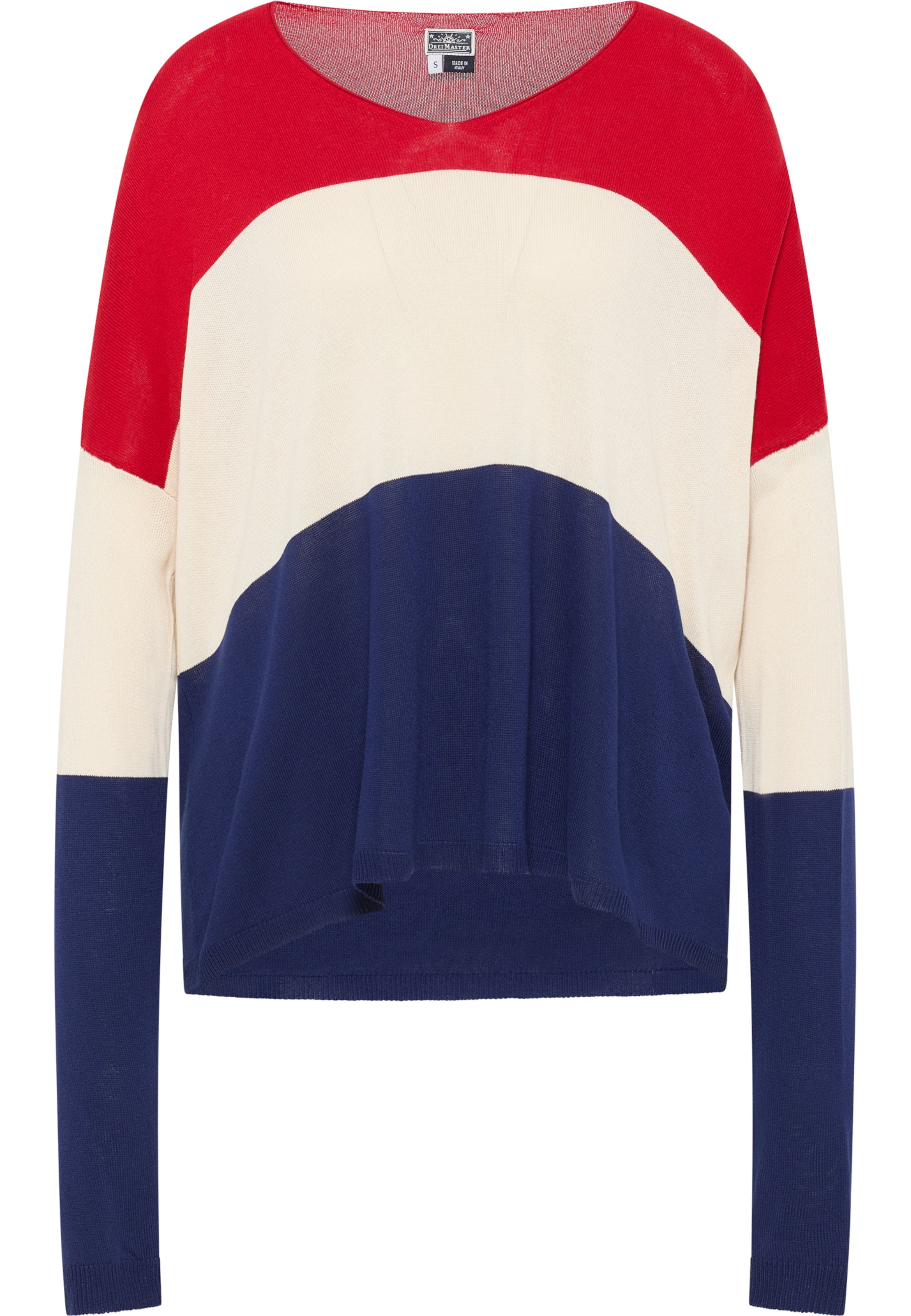 DreiMaster Maritim Sveter - Červená: predná strana