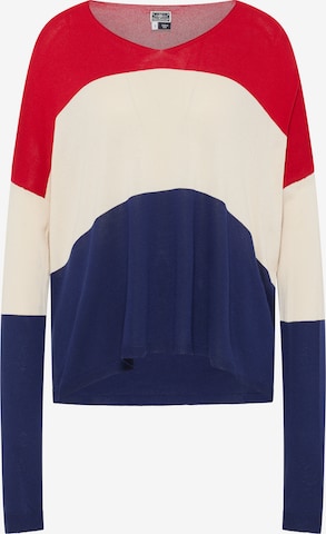 DreiMaster Maritim Pullover in Rot: Vorderseite