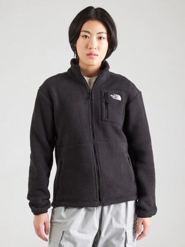 juoda THE NORTH FACE Funkcinis flisinis džemperis 'YUMIORI': priekis