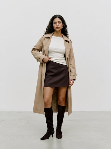 VERO MODA - Falda 'VMFORTUNALLISON' en marrón