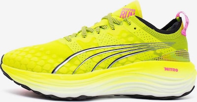 PUMA Sneaker 'Foreverrun Nitro Psychedelic Rush Wn' in gelb / schwarz, Produktansicht