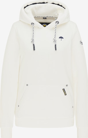 Schmuddelwedda Sweatshirt in White: front