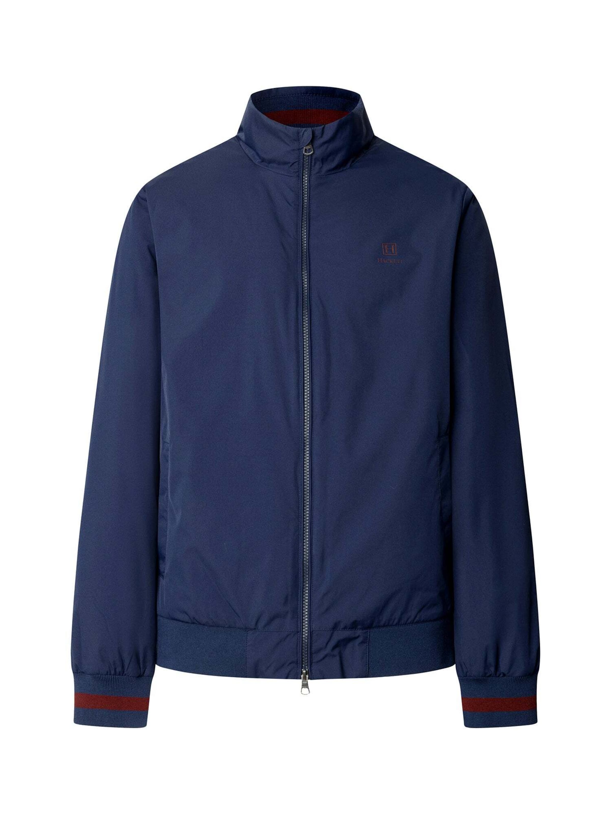 Hackett London Between-Seasons Coat in XXXL in Navy, Item view