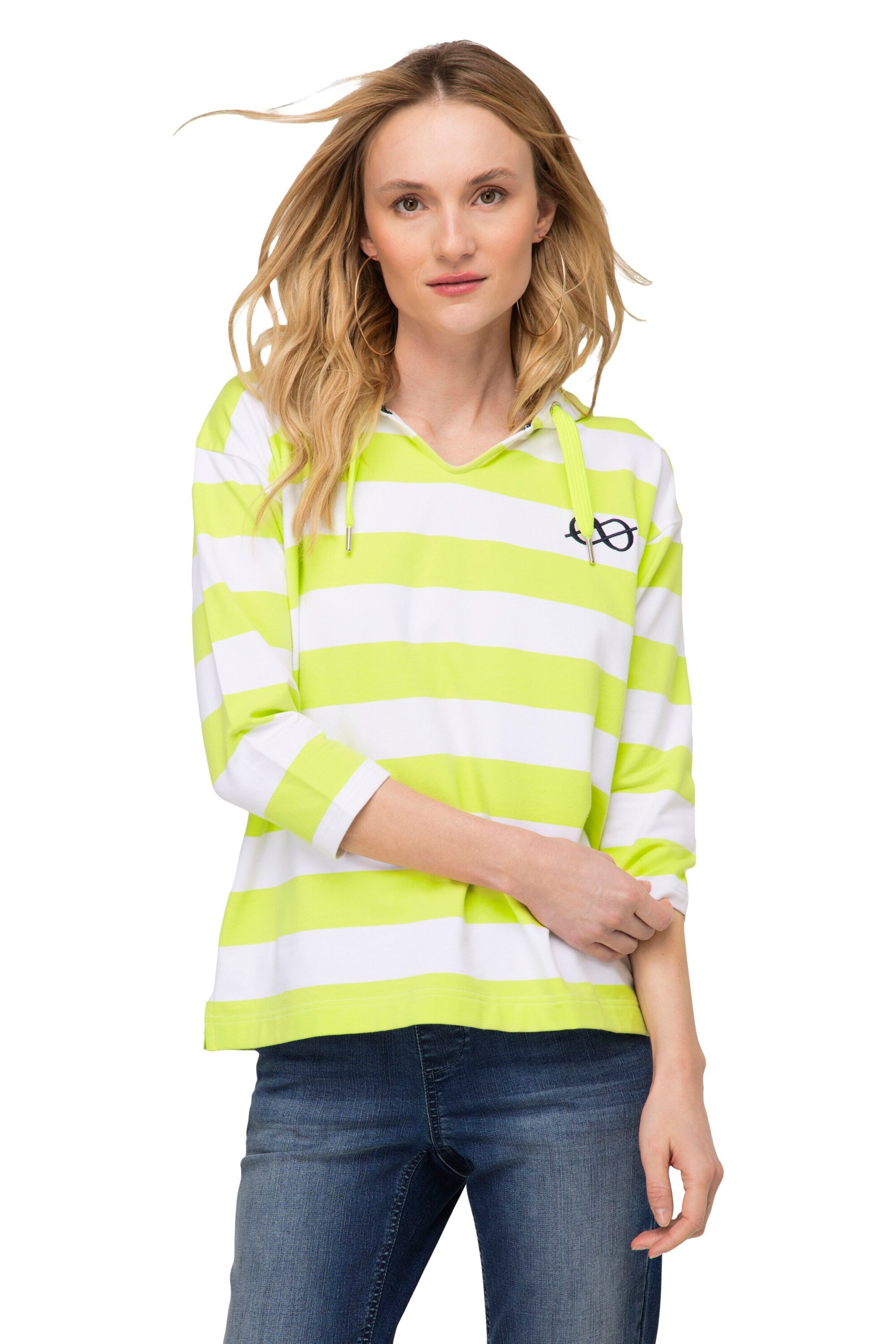 Sweat-shirt LAURASØN en jaune : devant