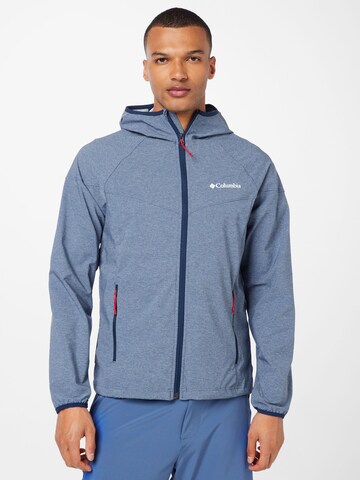 COLUMBIA Regular fit Outdoor jacket 'Heather Canyon' in Blue: front