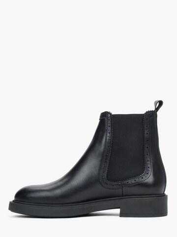 Estro Chelsea Boots '09-3814' in Black