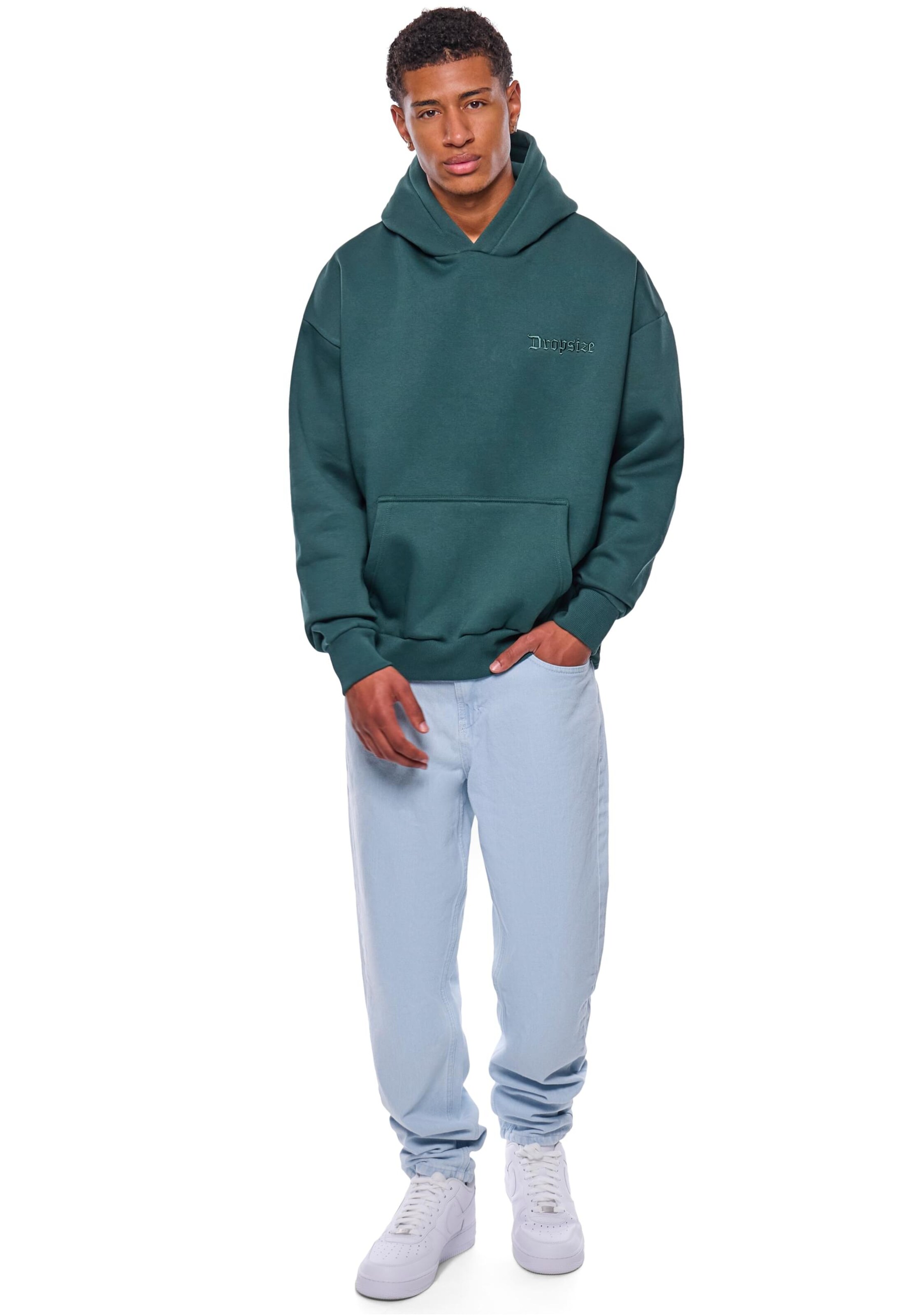 Dropsize Sweatshirt 'Embo' in Green