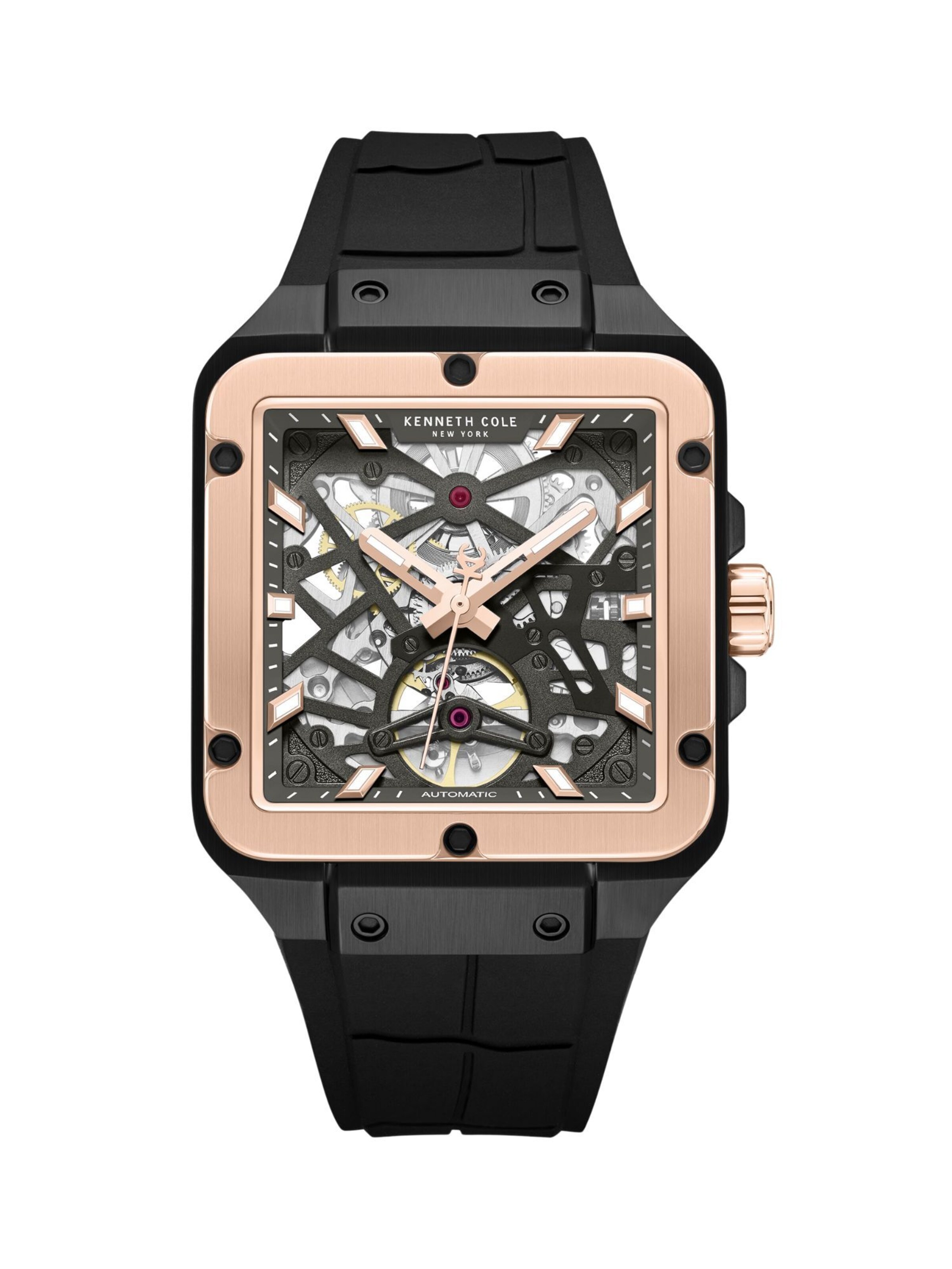 Kenneth Cole Analog Watch 'Arlington' in Black: front