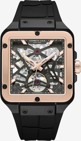 Kenneth Cole Analoog horloge 'Arlington' in Zwart: voorkant