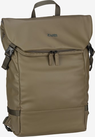 ZWEI Backpack ' Aqua' in Green: front