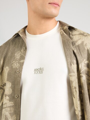 JACK & JONES - Camiseta 'JCOBREEZE' en blanco
