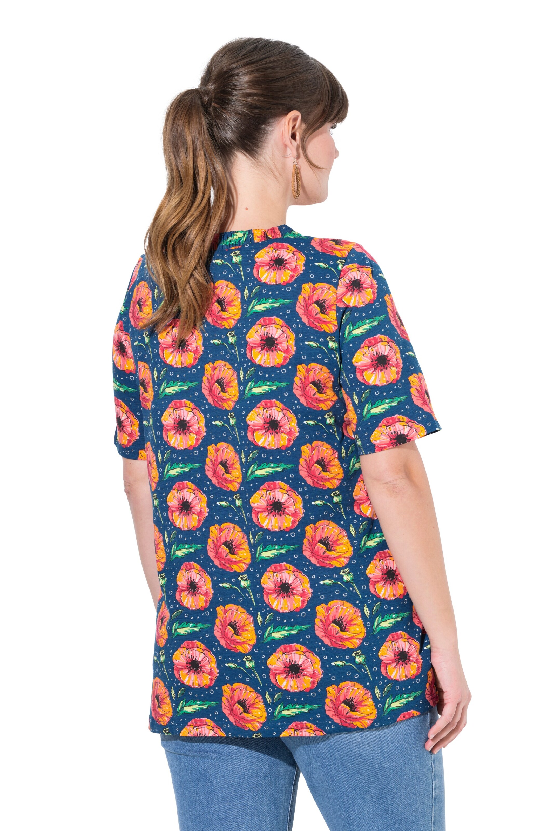 T-shirt Ulla Popken en vert