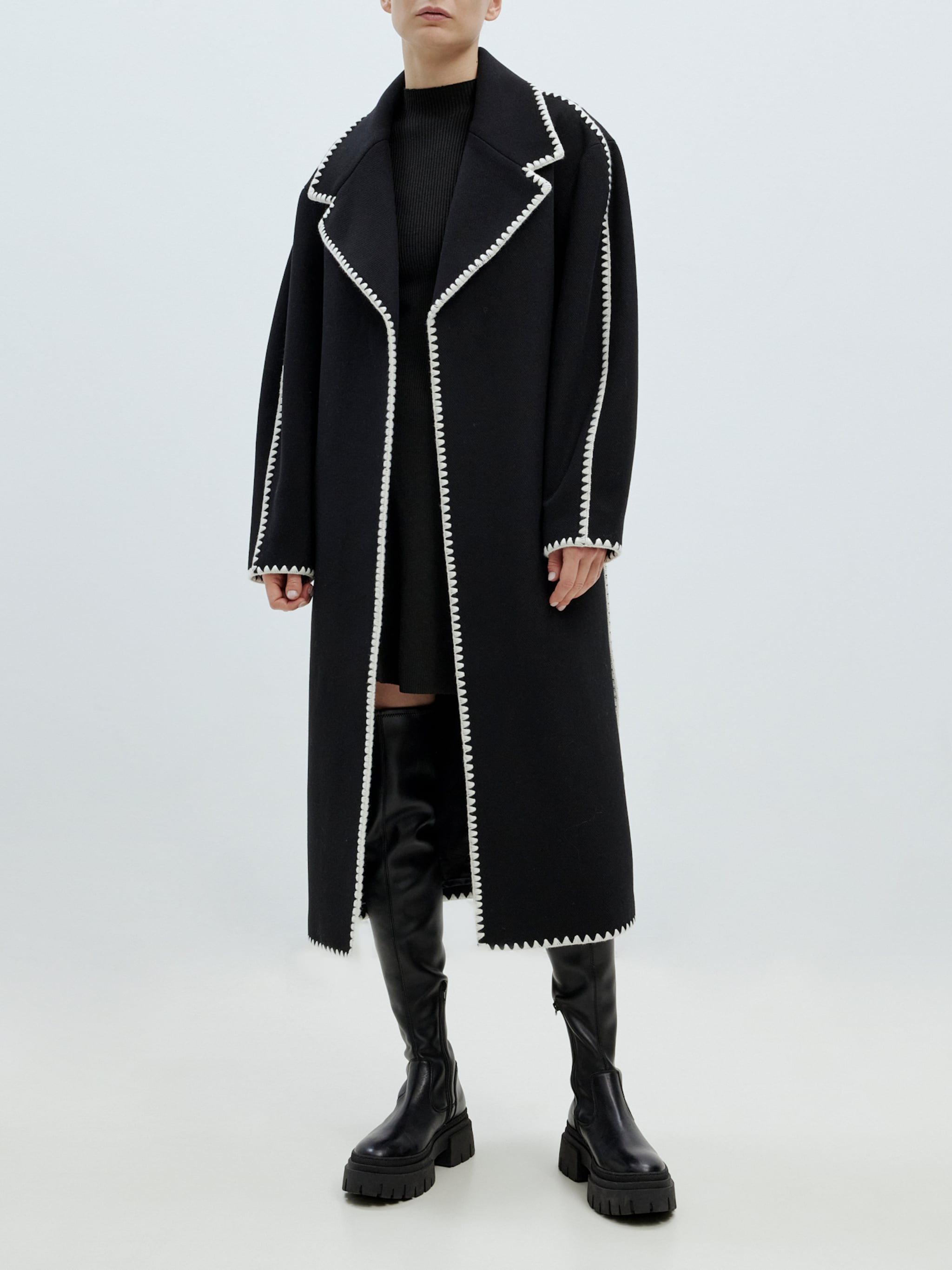 EDITED Produkte Mantel 'Sky' - schwarz