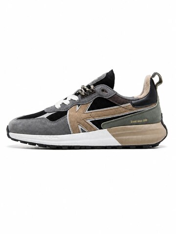 Kaotiko Sneakers laag 'Vancouver' in Zwart: voorkant