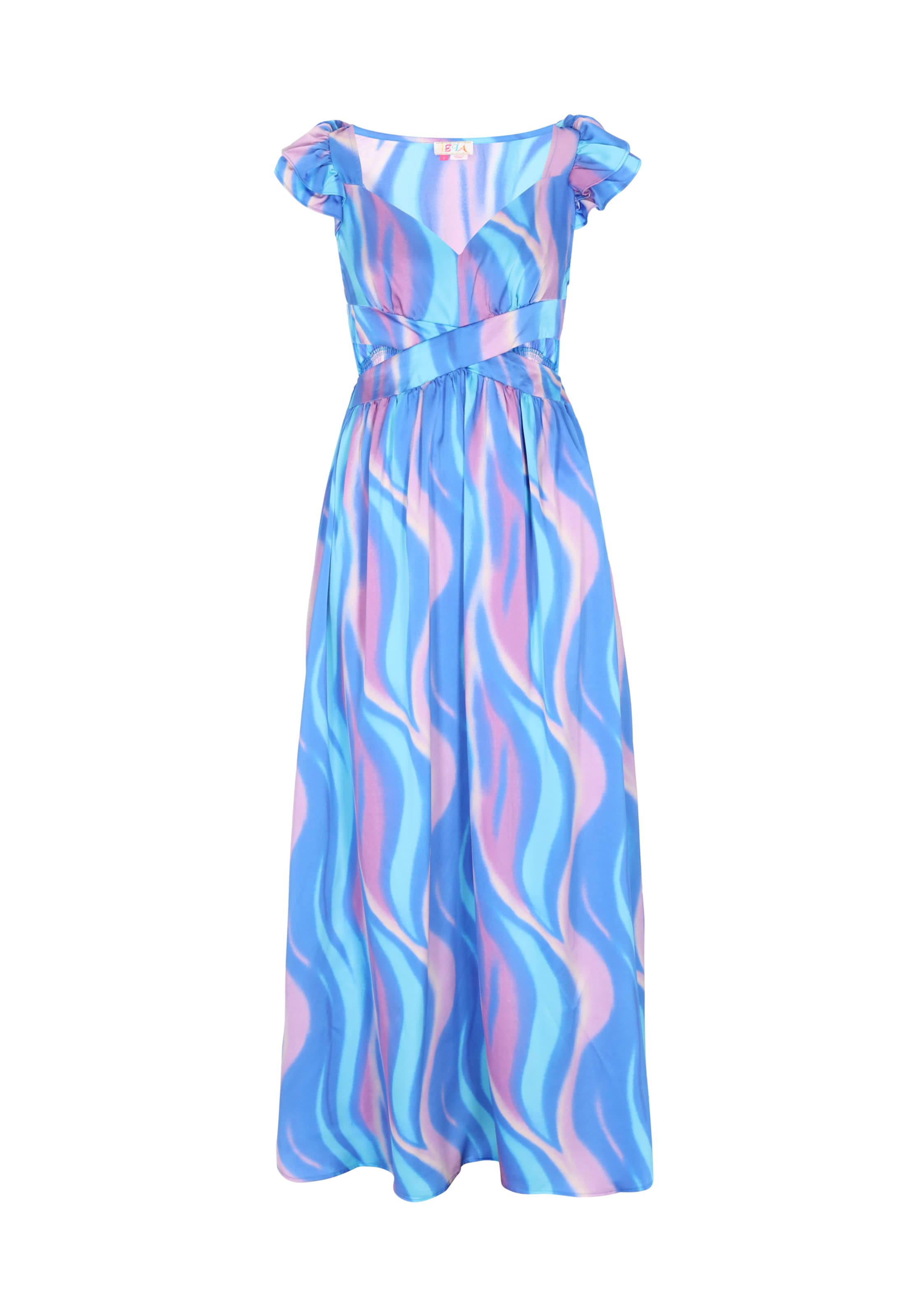 Robe d’été 'Festival' IZIA en bleu : devant