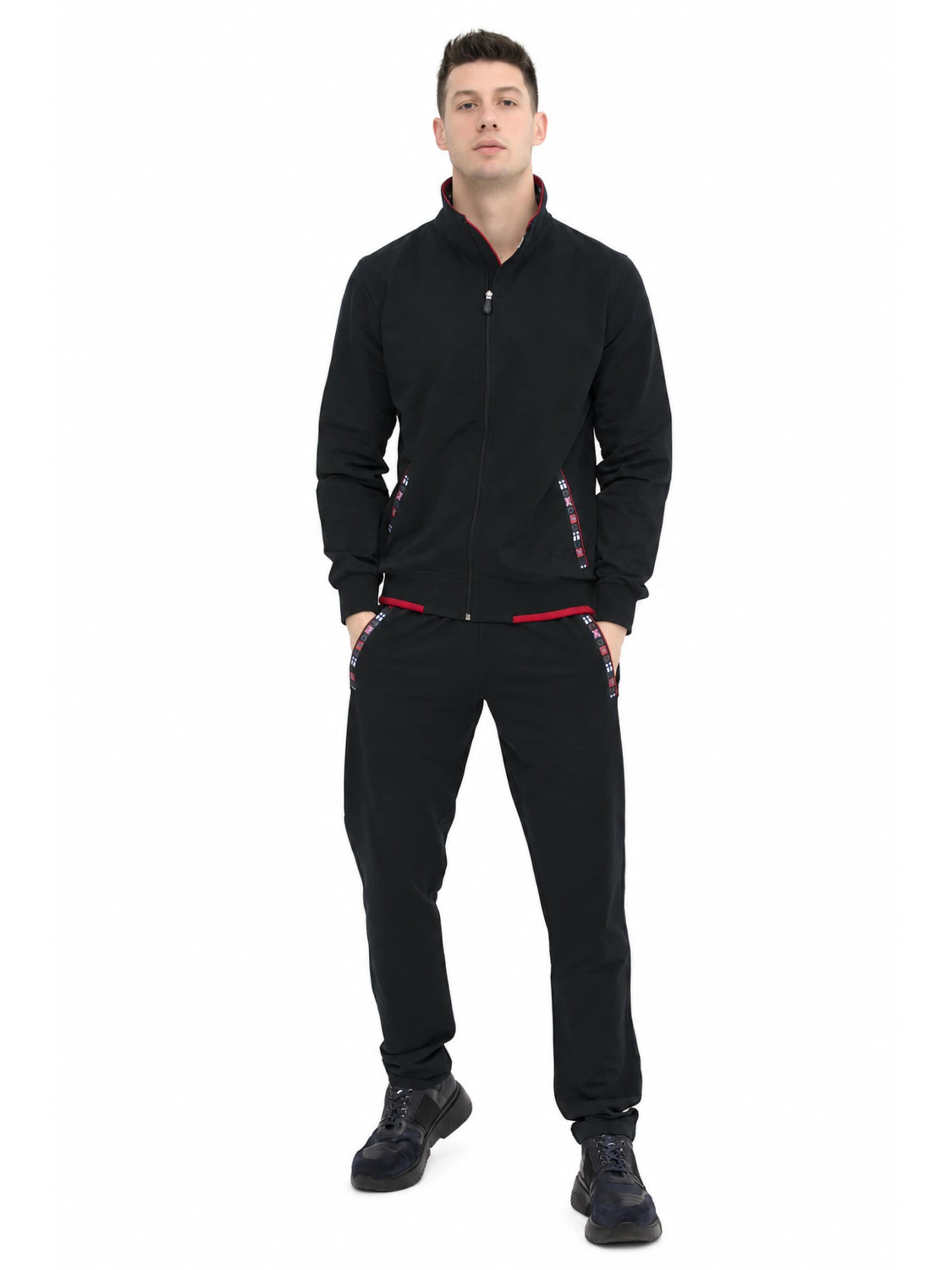 SCR. Sweat jacket 'SHEM' in Blue