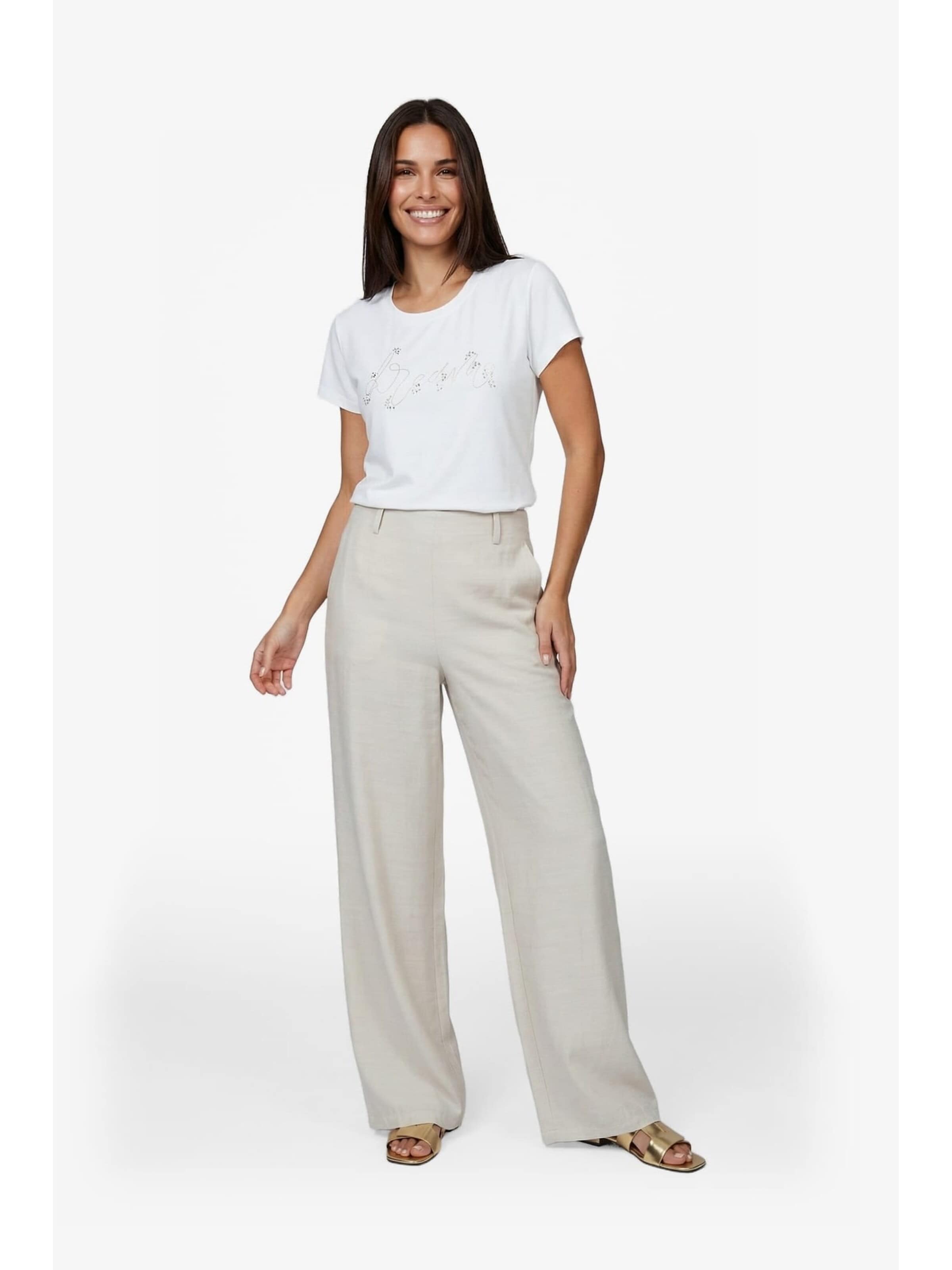 G-maxx Baggy Broek '26ZFQG07' in Beige