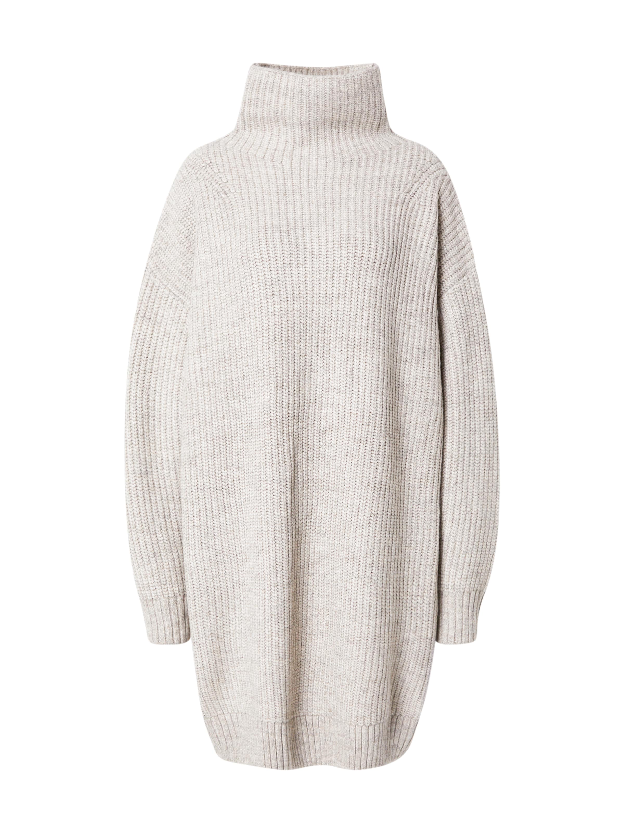 Superdry & Co Pletené šaty - Sivá: predná strana