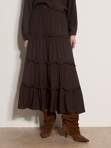 Jupe ' ' Apricot en marron