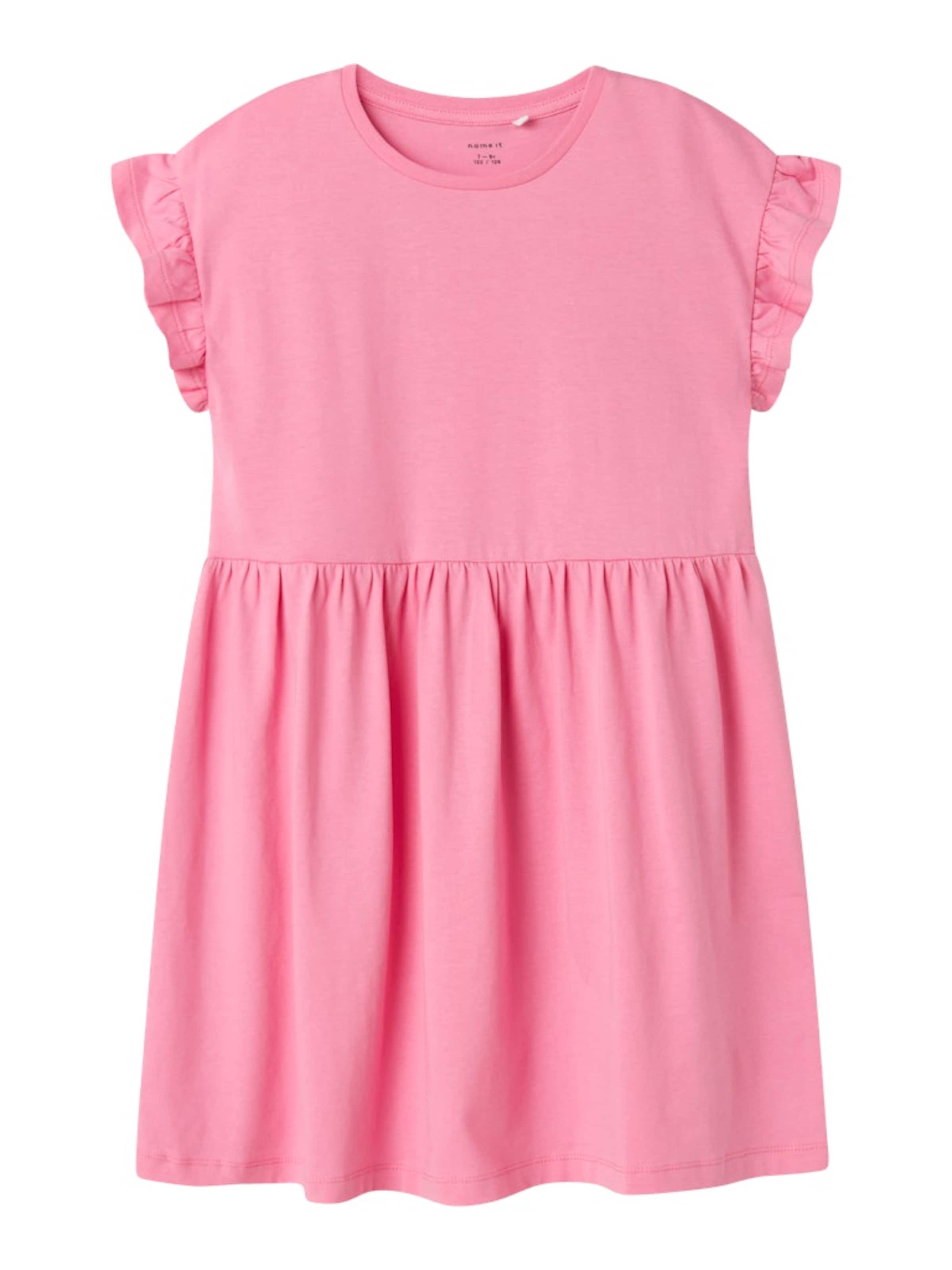 NAME IT Платье 'NKFHamina' в Ярко-розовый: спереди