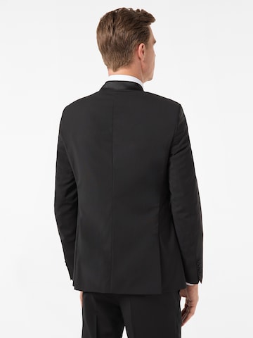 PIERRE CARDIN Regular fit Suit Jacket 'Futureflex Grant' in Black