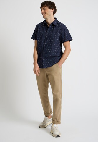 Street One MEN Comfort Fit Hemd in Blau