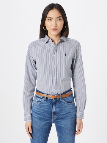 Polo Ralph Lauren Blouse in Blauw: voorkant