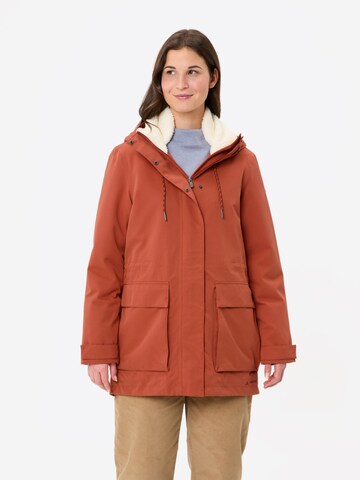 VAUDE Parka 'Manukau III' in Braun: Vorderseite