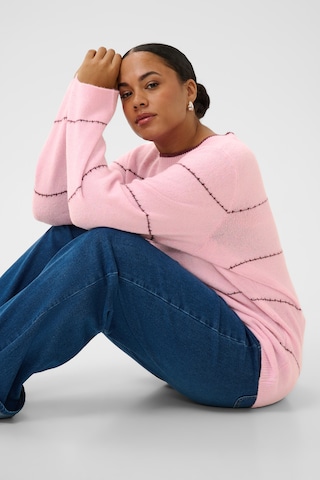 KAFFE CURVE - Jersey 'KCElloisa' en rosa