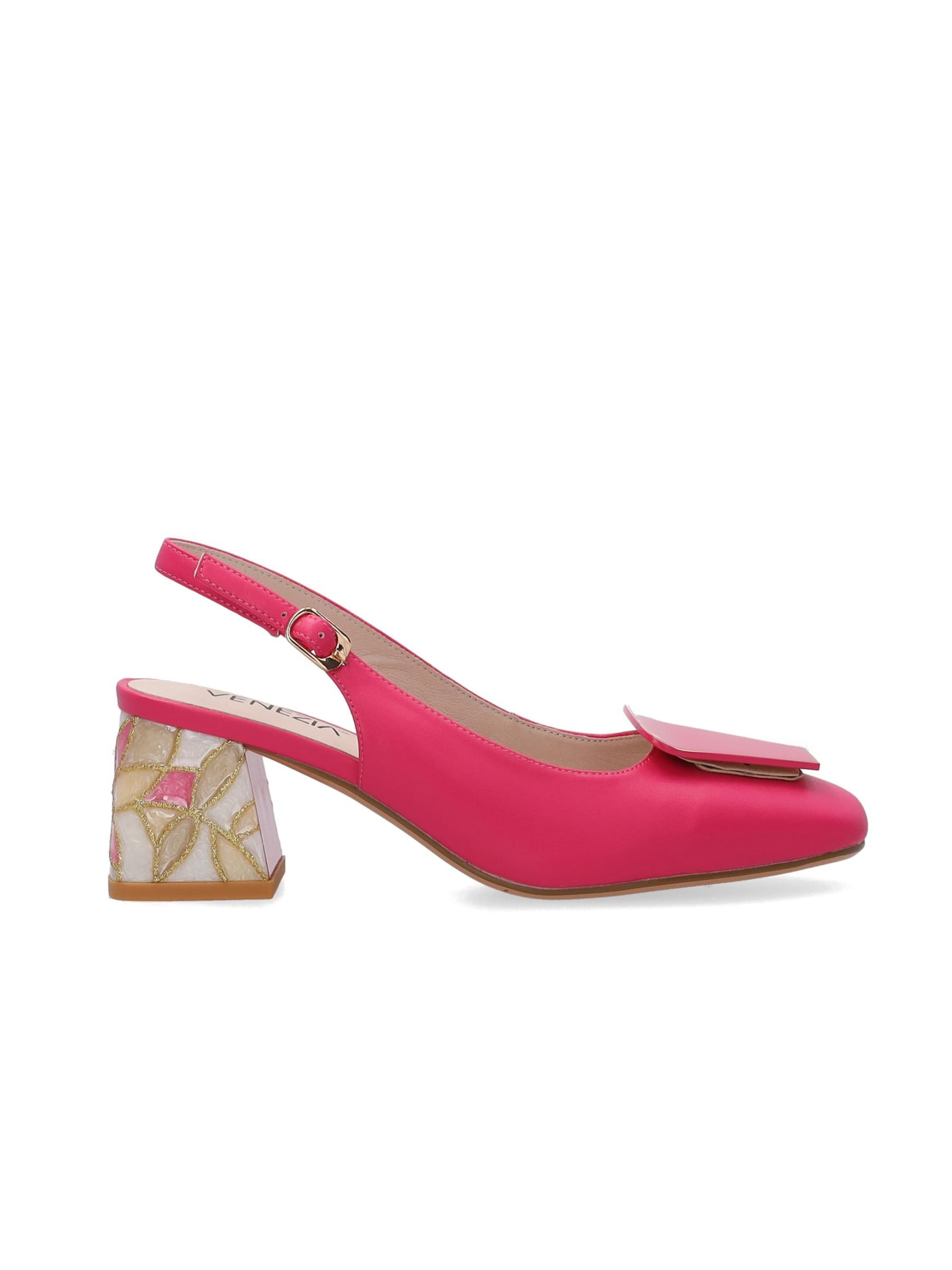 VENEZIA Slingback Pumps in Pink