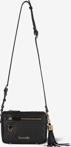 Borsa a spalla 'Margot' di Braccialini in nero: frontale