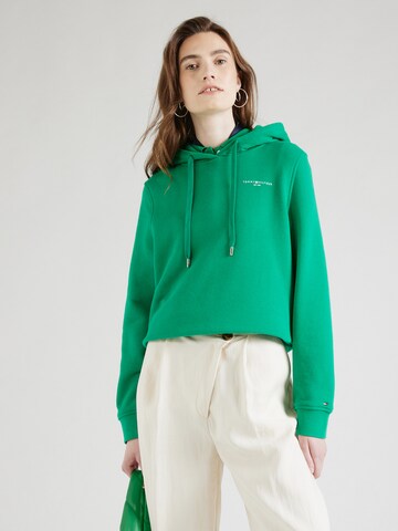 Felpa '1985' di TOMMY HILFIGER in verde: frontale