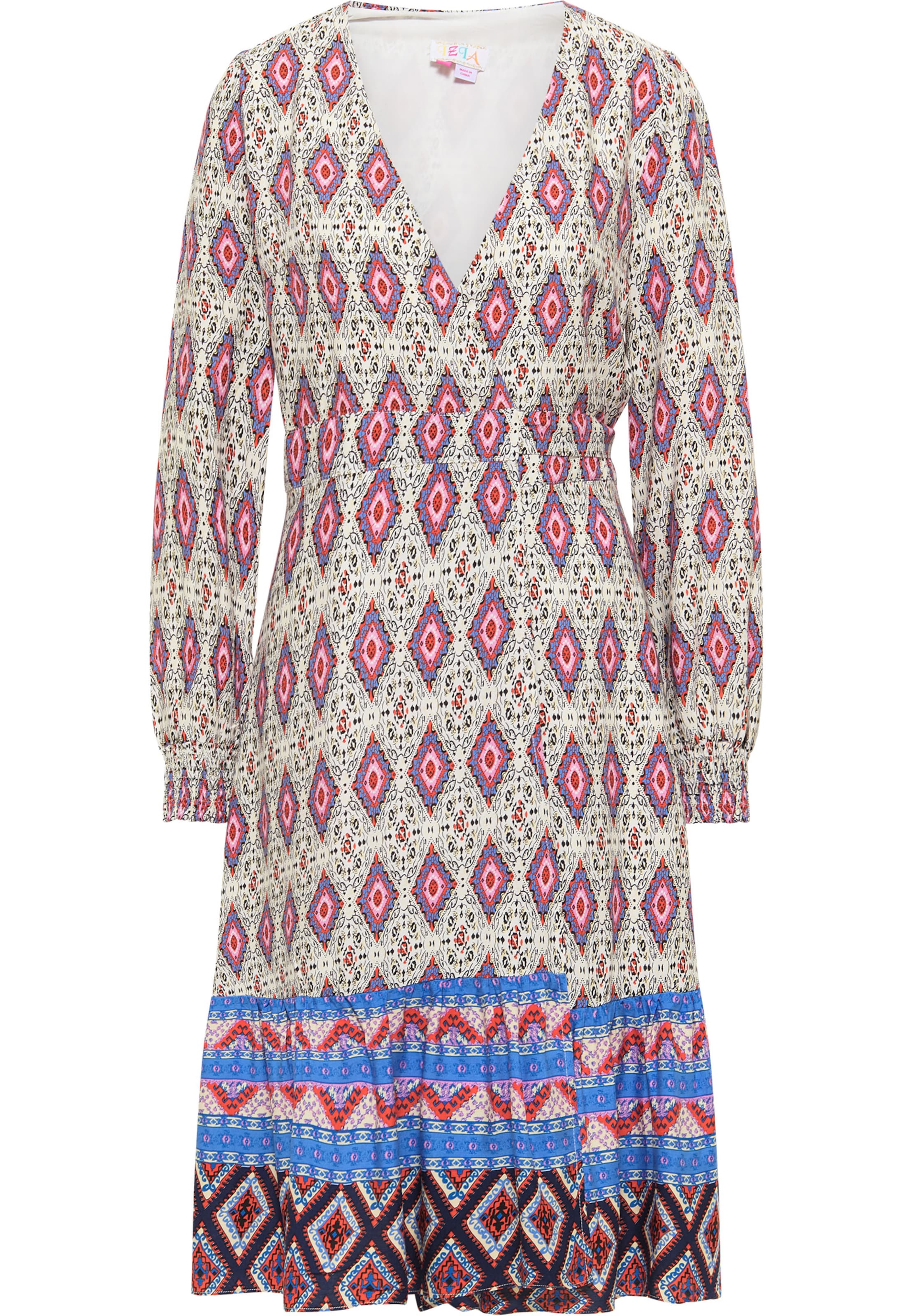 IZIA - Vestido de verano en beige: frente