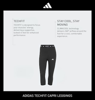 ADIDAS PERFORMANCE Skinny Παντελόνι φόρμας σε μπλε
