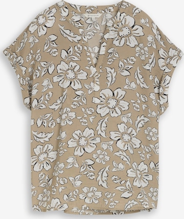 TOM TAILOR Blouse in Beige: front