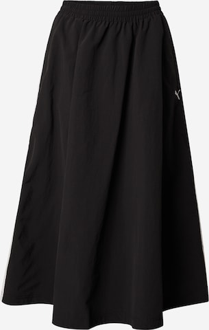 PUMA - Falda en negro: frente