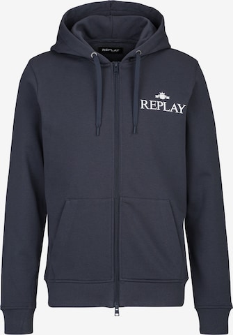 REPLAY Sweatshirt in Blue: front