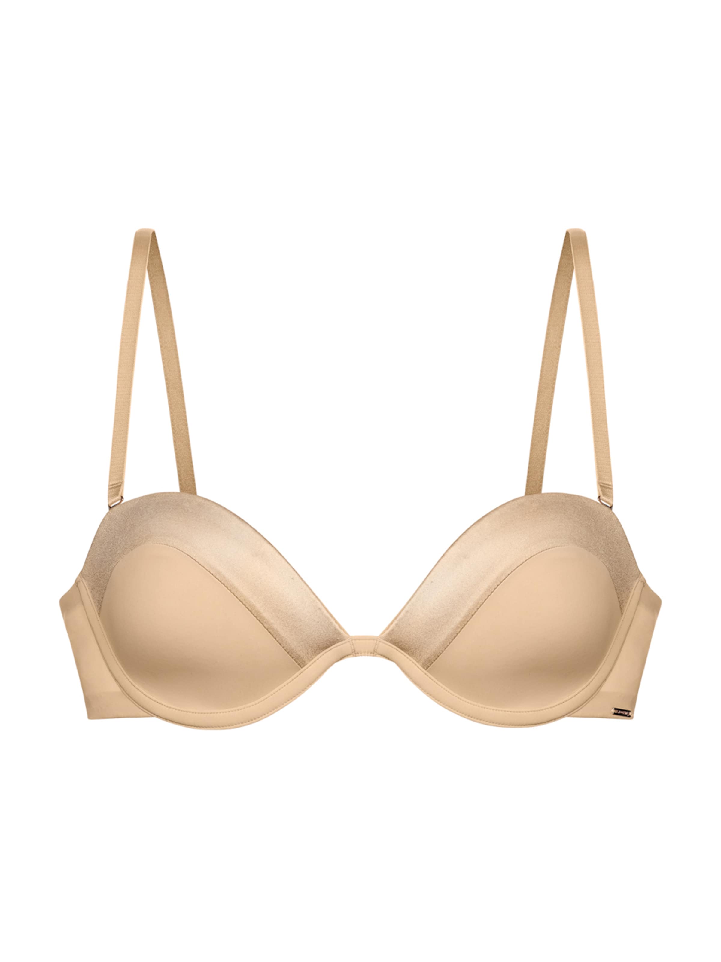 Dorina Bandeau BH 'Essensual' in Beige: Vorderseite