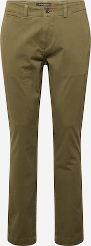 Slimfit Pantaloni eleganți 'CALIFORNIA' de la Dockers pe verde: față