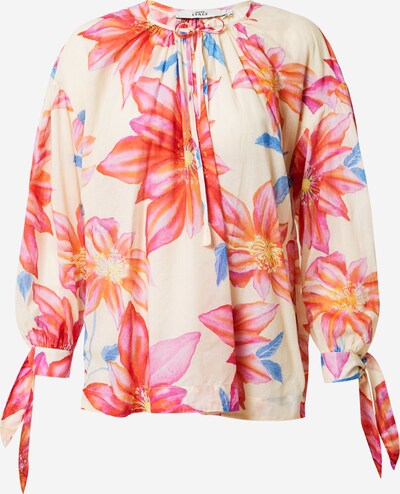 0039 Italy Blouse 'Annabel' in Champagne / Yellow / Pink / Orange red, Item view