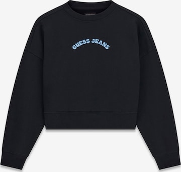 GUESS JEANS Majica | črna barva: sprednja stran