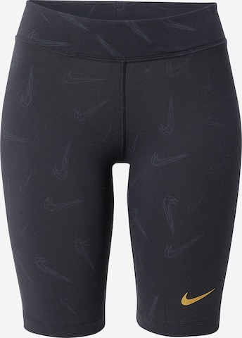 Leggings Nike Sportswear en noir : devant