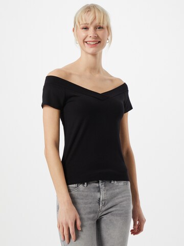 PIECES Shirt in Black: front