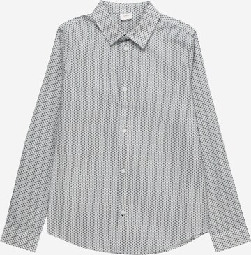 s.Oliver Regular fit Button Up Shirt in White: front